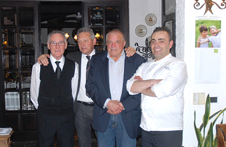 Nella foto la serata degli asparagi 2012 a La Taverna di Colloredo di Monte Albano (UD)